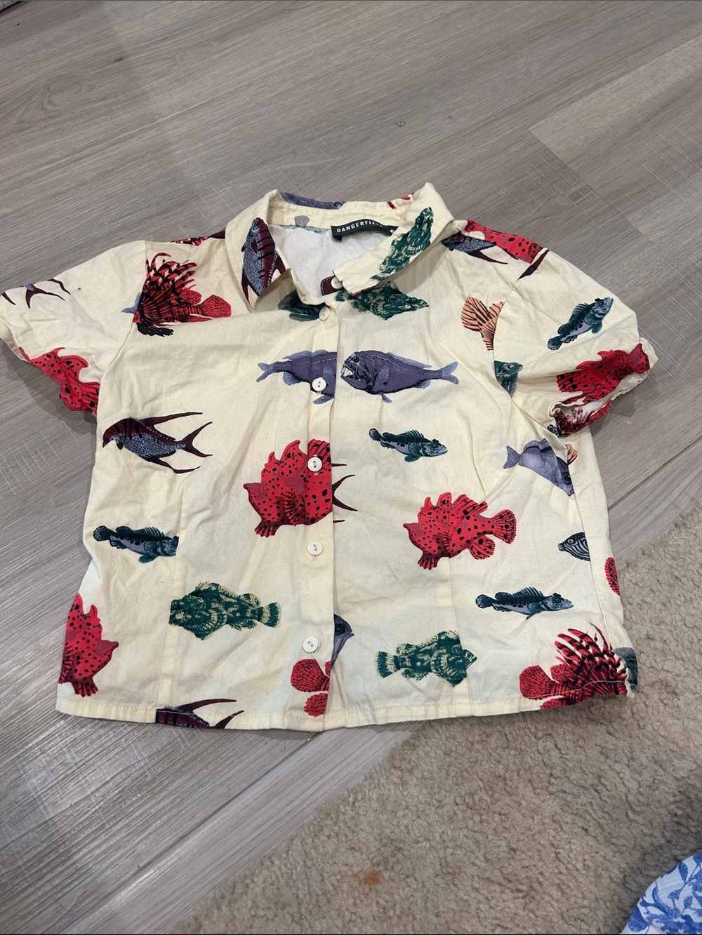 Dangerfield Deep Sea Print Blouse